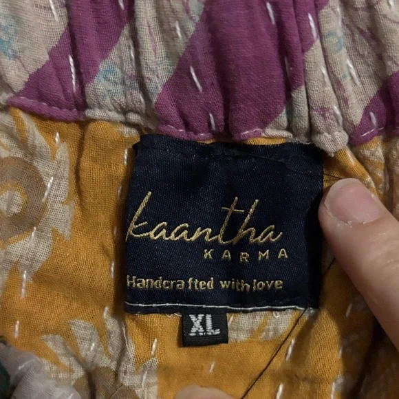 Kantha Tank Top Size XL - Picture 4 of 8